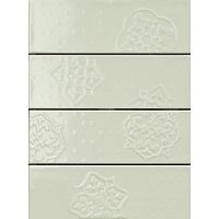Ragno, Brick Glossy Decoro Grey 10x30 декор