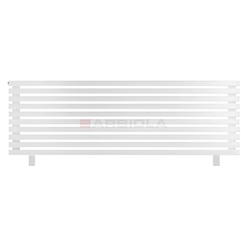 Arbiola Gorizont Ritmo HZ 2000-40-10 секций белый горизонтальный  радиатор c боковым подключением (на ножках)