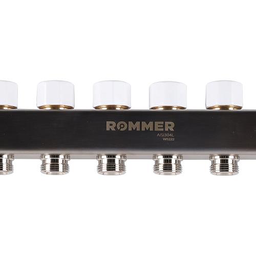 ROMMER Коллектор из нержавеющей стали с расходомерами 12 вых.