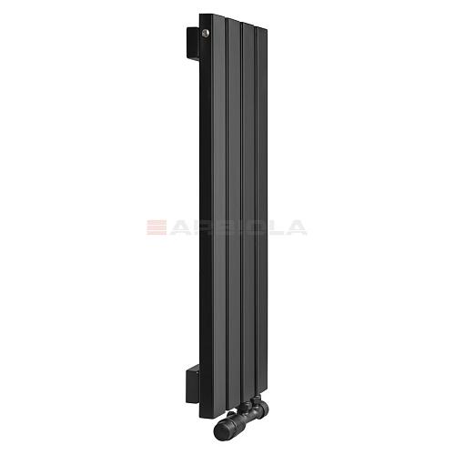 Arbiola Liner V 700-36-27 секции черный вертикальный радиатор c нижним подключением