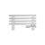 Arbiola Gorizont Compact VZ 600-63-04 секции белый горизонтальный радиатор c нижним подключением с ножками