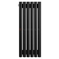 Arbiola Iris 42 H 700-42-06 секции черный вертикальный радиатор c боковым подключением