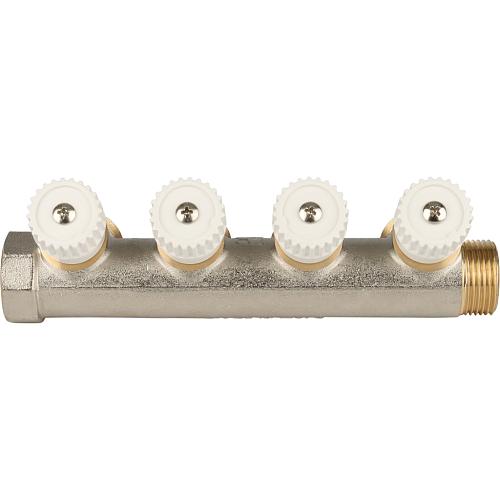 SMB 6851 013404 Stout Коллектор распределительный 1", 4 отвода 3/4"ЕК 