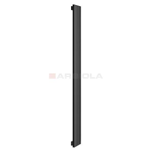 Arbiola Liner H 2000-36-10 секции черный вертикальный радиатор c боковым подключением