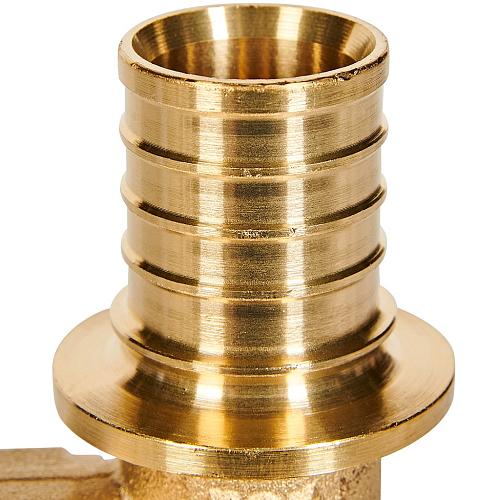 ROMMER Тройник-переходник с внутренней резьбой 32xG1 для трубы из сшитого полиэтилена осевой