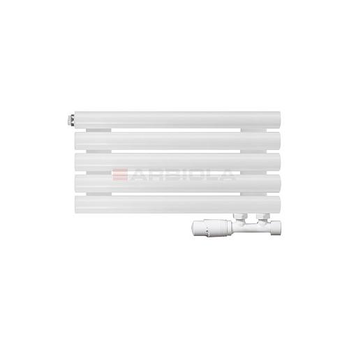 Arbiola Gorizont Iris V 500-42-05 секции белый горизонтальный радиатор c нижним подключением