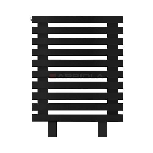 Arbiola Gorizont Ritmo HZ 600-40-10 секций чёрный горизонтальный  радиатор c боковым подключением (на ножках)