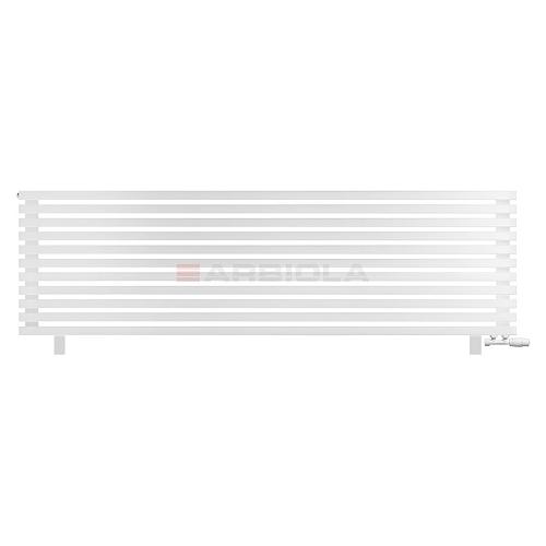 Arbiola Gorizont Ritmo VZ 2200-40-11 секций белый горизонтальный  радиатор c нижним подключением (на ножках)