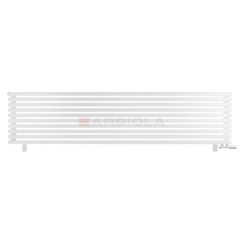 Arbiola Gorizont Ritmo VZ 2500-40-10 секций белый горизонтальный радиатор c нижним подключением (на ножках)
