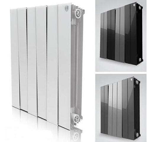 Royal Thermo  Piano Forte Bianco Traffico 500/6 секций БиМеталлический радиатор