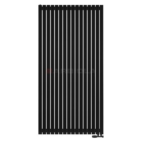 Arbiola Liner V 2200-36-16 секции черный вертикальный радиатор c нижним подключением