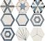 Peronda Argila Vintage Decor 24.8x28.5 см Настенная плитка