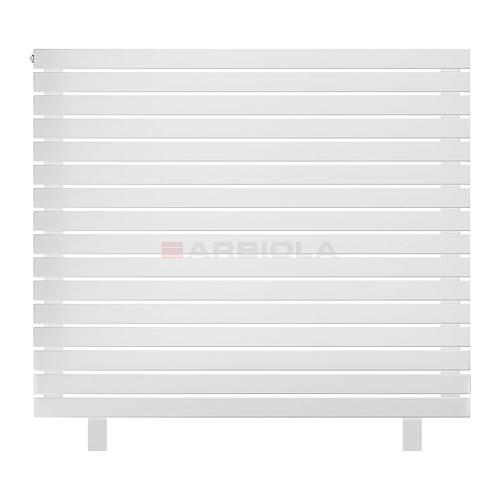 Arbiola Gorizont Liner HZ 1200-36-16 секции белый горизонтальный радиатор c боковым подключением с ножками