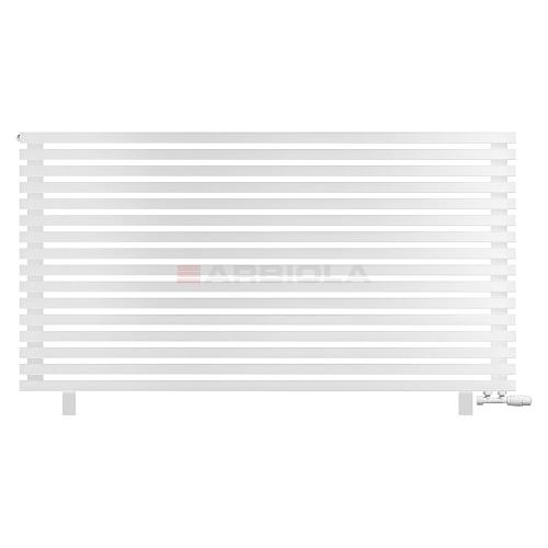 Arbiola Gorizont Ritmo VZ 1800-40-16 секций белый горизонтальный  радиатор c нижним подключением (на ножках)