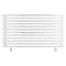 Arbiola Gorizont Ritmo HZ 1250-40-12 секций белый горизонтальный  радиатор c боковым подключением (на ножках)