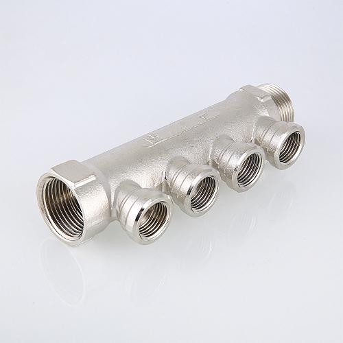 Valtec 3/4", 4 х 1/2" Коллектор 4 вых. с внутренней резьбой