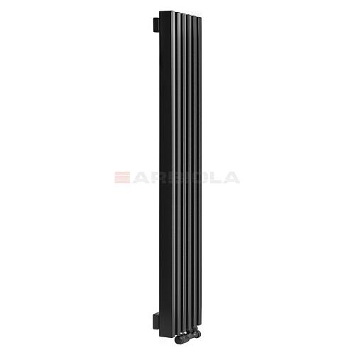 Arbiola Compact V 1250-63-12 секции черный вертикальный радиатор c нижним подключением