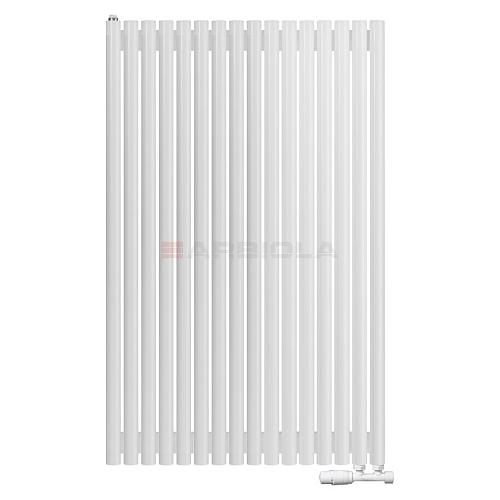Arbiola Iris 42 V 1200-42-16 секции белый вертикальный радиатор c нижним подключением