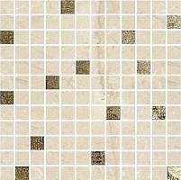 Cifre Alberona Mosaico Marfil-Gold 30х30 мозаика