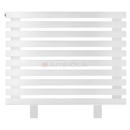 Arbiola Gorizont Ritmo HZ 750-40-10 секций белый горизонтальный  радиатор c боковым подключением (на ножках)