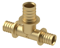 SPL Тройник переходной, латунь