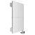 Arbiola Iris 42 EV 700-42-14 секции белый электрический полотенцесушитель