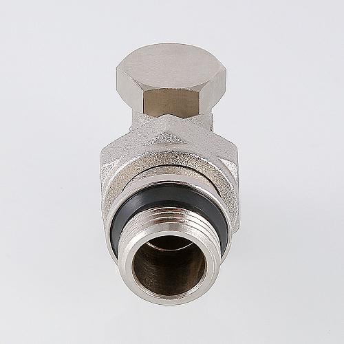 Valtec 1/2" Клапан настроечный угловой с дополнительным уплотнением