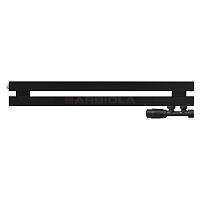 Arbiola Ritmo Gorizont V 1000-40-02 секции чёрный горизонтальный радиатор c нижним подключением
