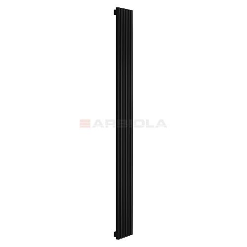  Arbiola Ritmo H 1800-40-11 секции черный вертикальный радиатор c боковым подключением