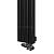 Arbiola Mono V 1750-60-02 секции черный вертикальный радиатор c нижним подключением