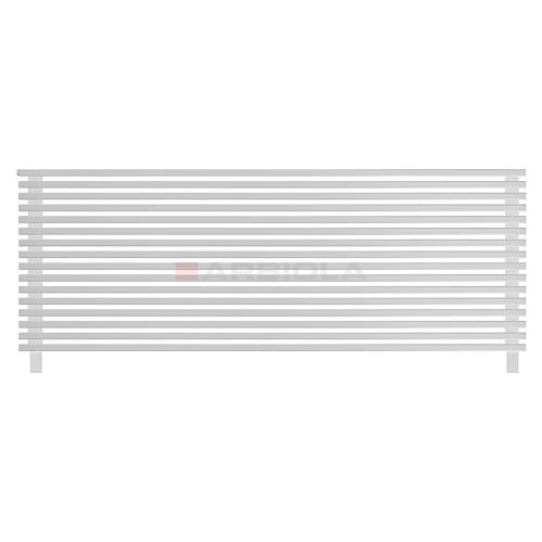 Arbiola Gorizont Compact HZ 2200-63-16 секции белый горизонтальный радиатор c боковым подключением с ножками