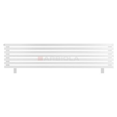 Arbiola Gorizont Ritmo HZ 1500-40-07 секций белый горизонтальный  радиатор c боковым подключением (на ножках)