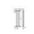 Zehnder Charleston Completto 3180/08 секций V001 1/2" TechnoLine нижнее подключение (прозрачный лак)