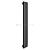 Arbiola Liner H 1200-36-02 секции черный вертикальный радиатор c боковым подключением
