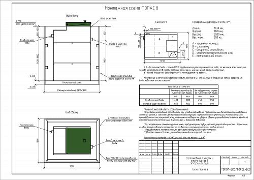 Топас 8 Канализация для дачи Септик