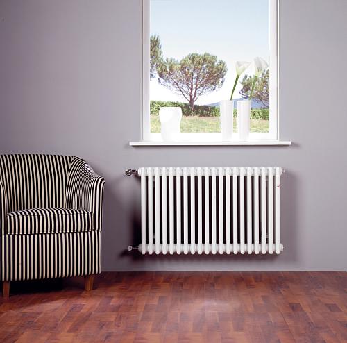 Zehnder Charleston 2056/18 секций №1270 3/4" RAL 9016 боковое подключение
