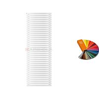 Arbiola Gorizont Ritmo H 700-40-37 секций цветной горизонтальный  радиатор c боковым подключением