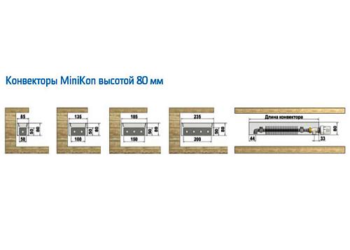 Varmann MiniKon Комфорт 85-80-2200 Конвектор напольный