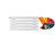 Arbiola Gorizont Iris H 500-42-05 секции цветной горизонтальный радиатор c боковым подключением