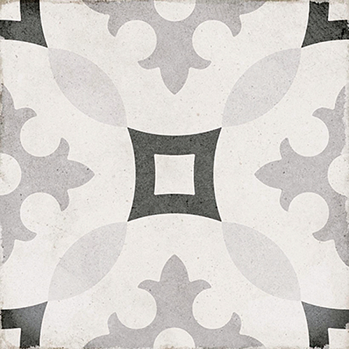 Equipe Art Nouveau Karlsplatz Grey 20x20 см Напольная плитка