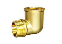 Углы 90° внутренняя-наружная резьба равнопроходные латунь