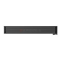 Arbiola Gorizont Iris V 2500-42-07 секции черный горизонтальный радиатор c нижним подключением