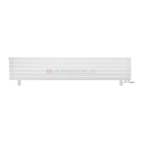 Arbiola Gorizont Liner VZ 2200-36-06 секции белый горизонтальный радиатор c нижним подключением с ножками