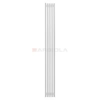 Arbiola Compact H 2200-63-05 секции белый вертикальный радиатор c боковым подключением