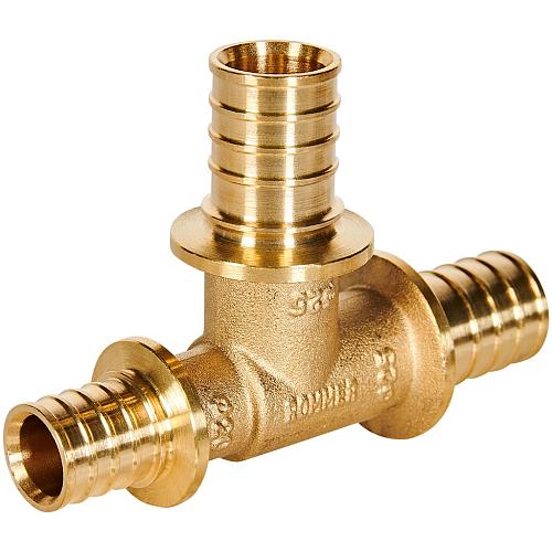 ROMMER Тройник переходной 25x25x20 для труб из сшитого полиэтилена осевой