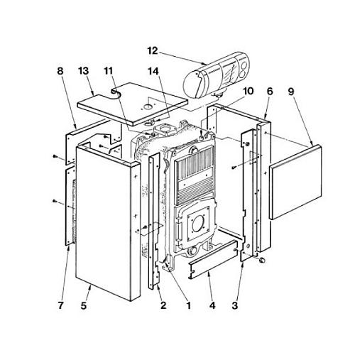 Sime Rondo 1R 7 OF Газовый напольный одноконтурный котел