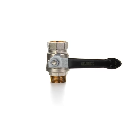 Elsen Кран шаровой, Strong T, НВ 1 1/2", ручка - рычаг